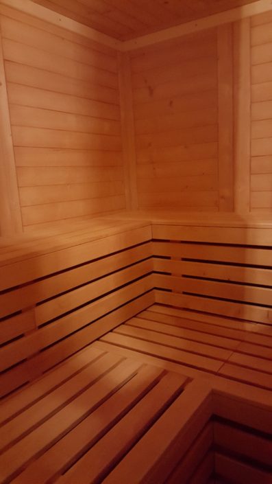 Sauna - Lipno apartmány Frymburk - ubytování na Lipně